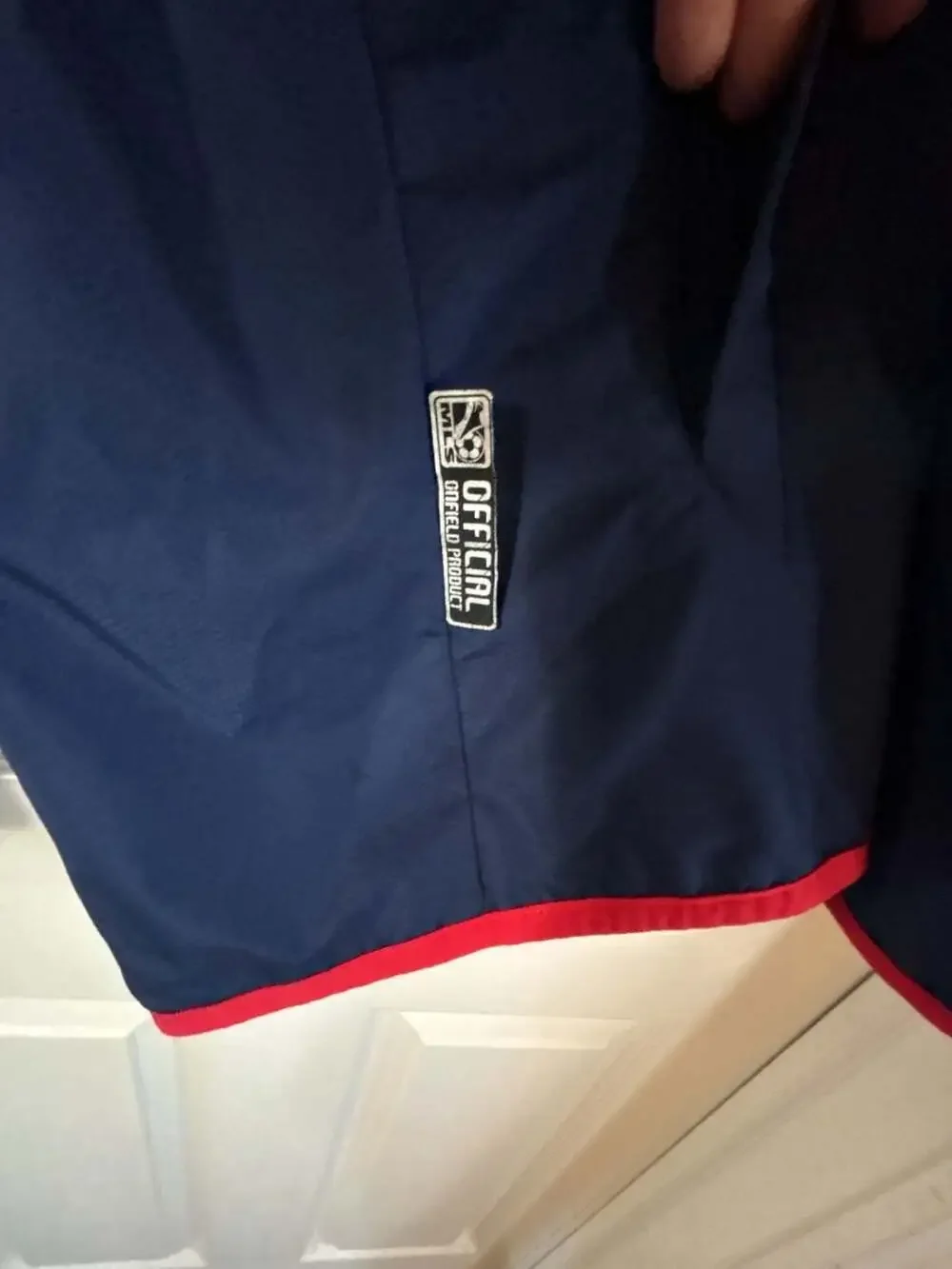 Adidas Chicago Fire MLS Soccer Full-Zip Anthem Track Jacket Size M